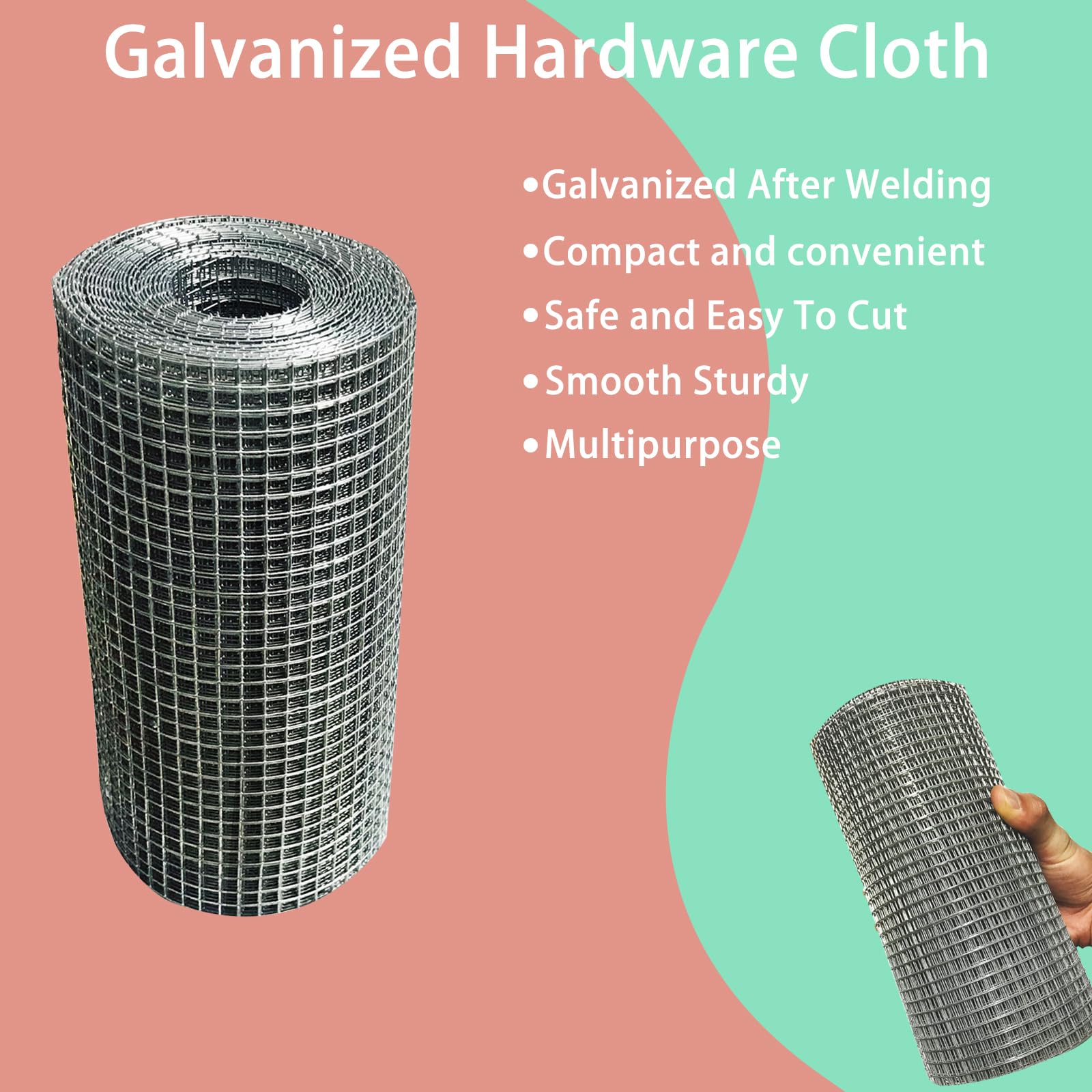 LOVEERCT galvanized welded wire mesh roll demonstrates durable, corrosion-resistant fencing.