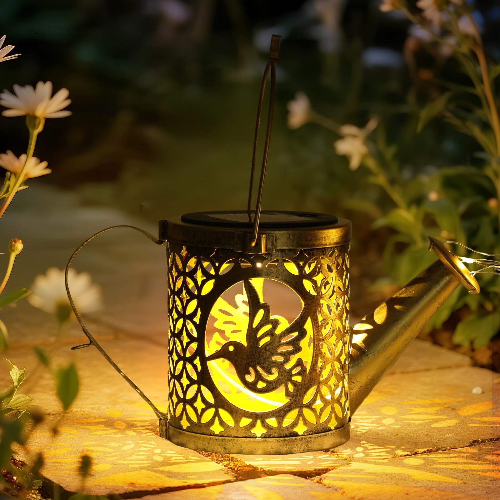 LOVERUIS solar panel powers lights with minimal maintenance and energy savings.