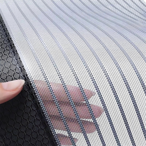Loviga heavy-duty door screen magnetic closure in use for hands-free entry.