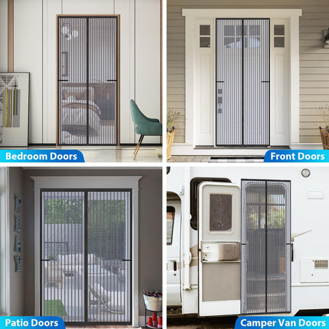 Loviga fits doors 36x80 inches for standard entryways.