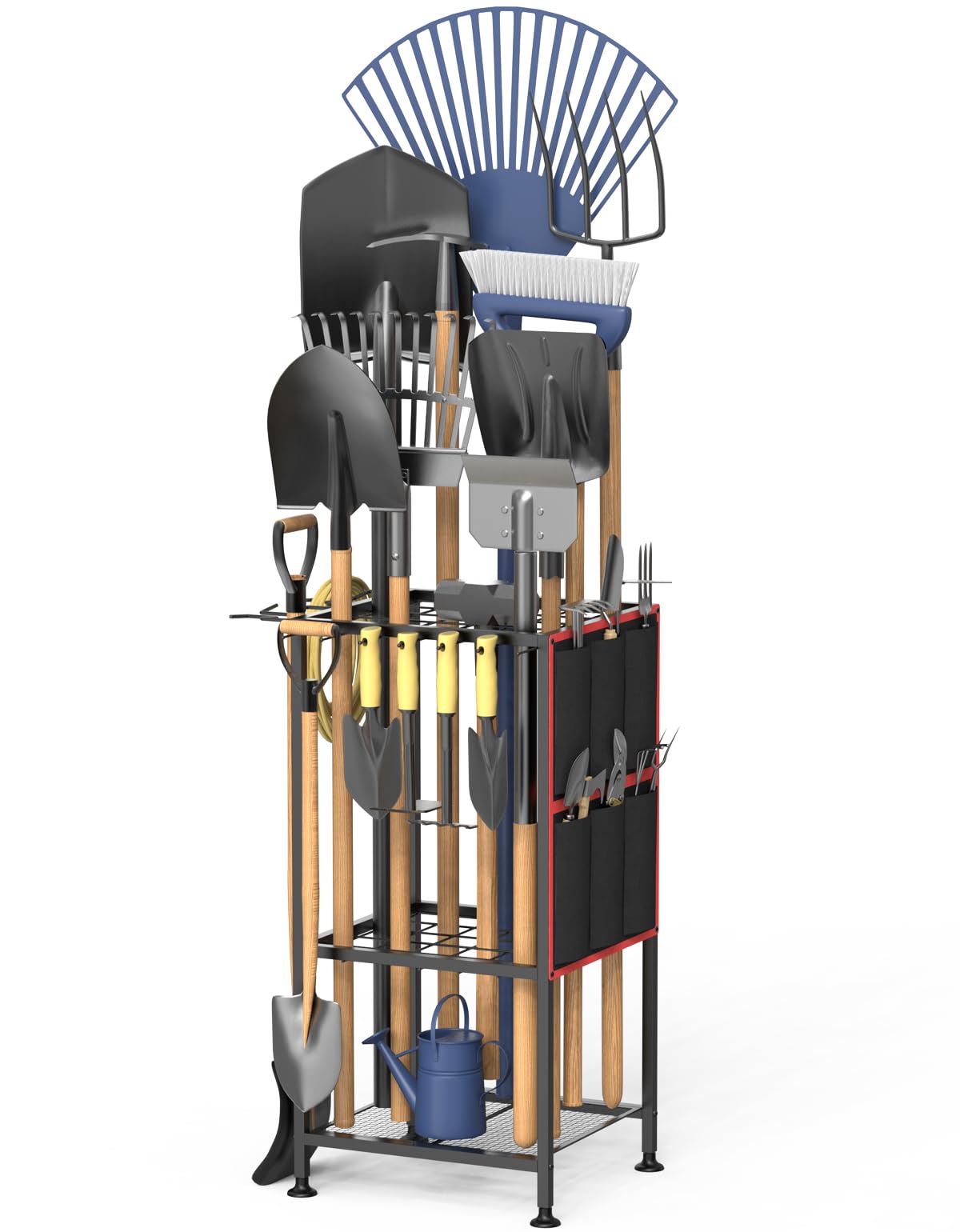 Lovind Garden Tool Organizer side pouch for quick access to small tools.