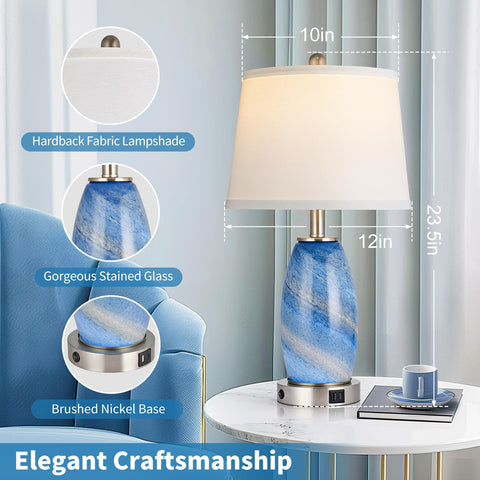 Lovlast lamp base with USB-C port enables on-the-go charging