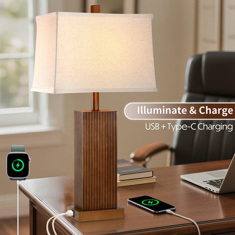 Lovlast tool-free assembly for quick setup on nightstands or desks.