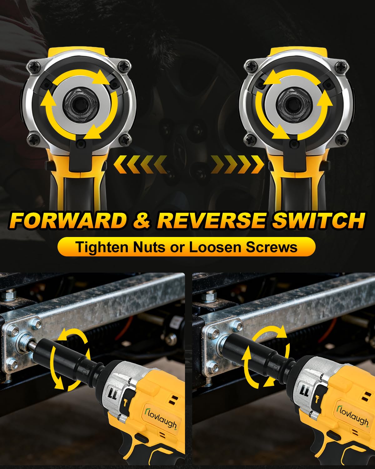 Lovlaugh complete kit includes adapters and extension for diverse tasks.