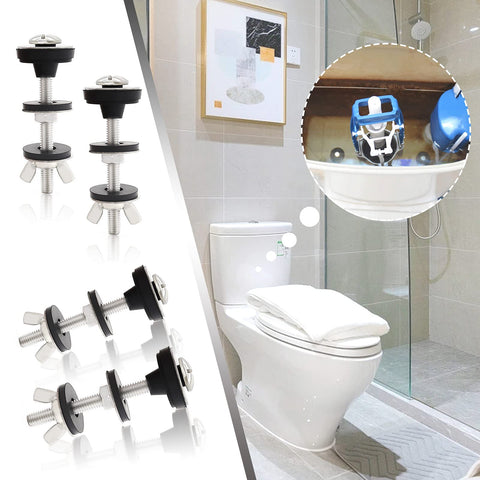 Lovppy stainless steel toilet bolts emphasize durability and corrosion resistance.