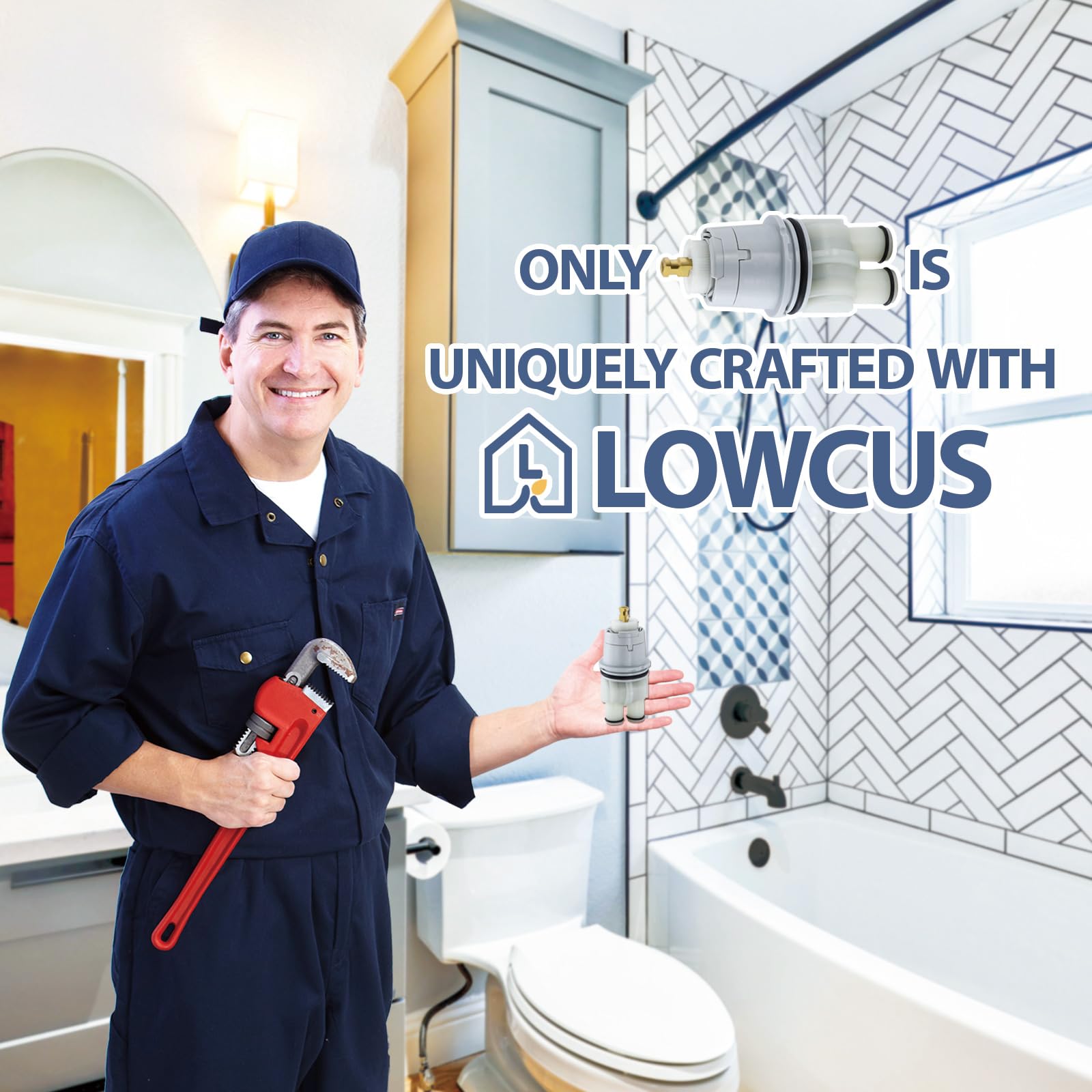 LOWCUS Delta Monitor MultiChoice rough-in valve compatibility for 1300/1400 series