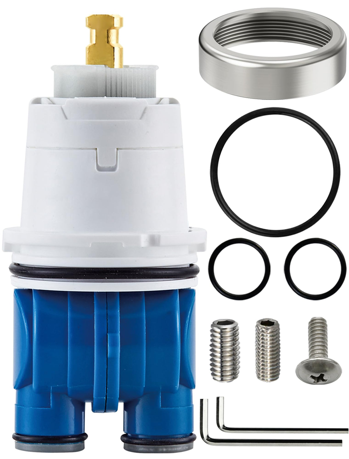 LOWCUS Delta RP19804 cartridge close-up for precise leak prevention.