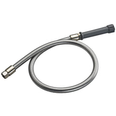 LOWCUS Replacement B0044H pre-rinse hose full-length view with 44in flexibility.