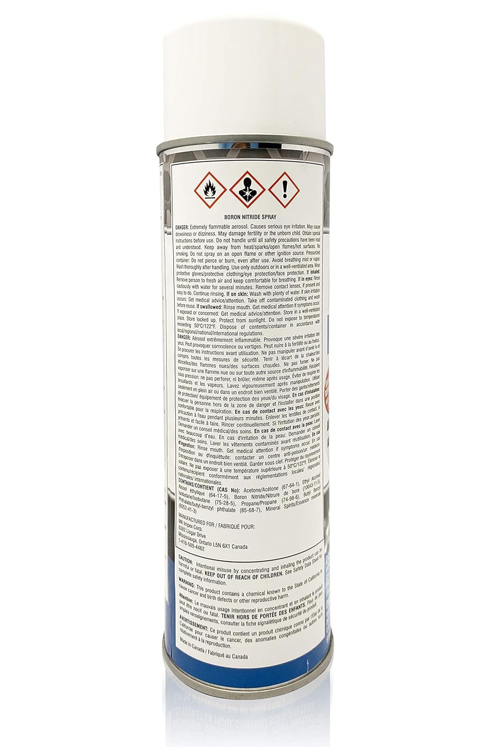 Lower Friction BN spray on metal surface for reduced sticking.