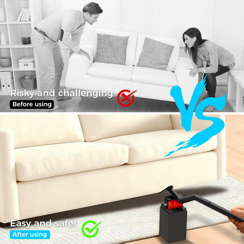 LOYAL TIGER appliance sliders protect hardwood floors when repositioning appliances.