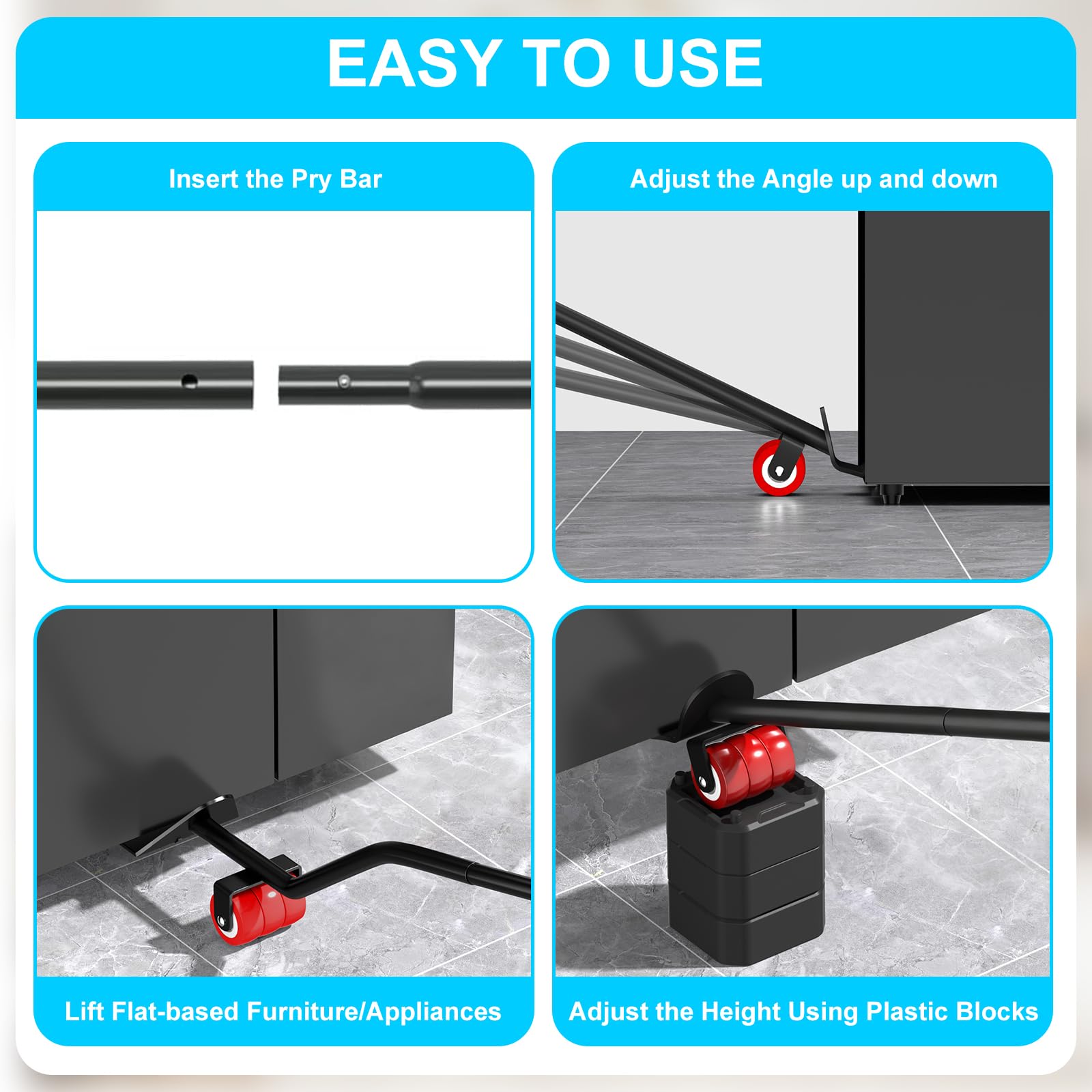 LOYAL TIGER single-person operation demonstrates effortless lifting with a lever design.