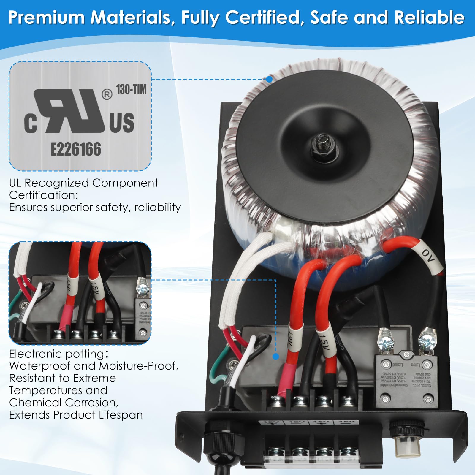 LoyeeBlis wall-mount design enables secure outdoor installation.