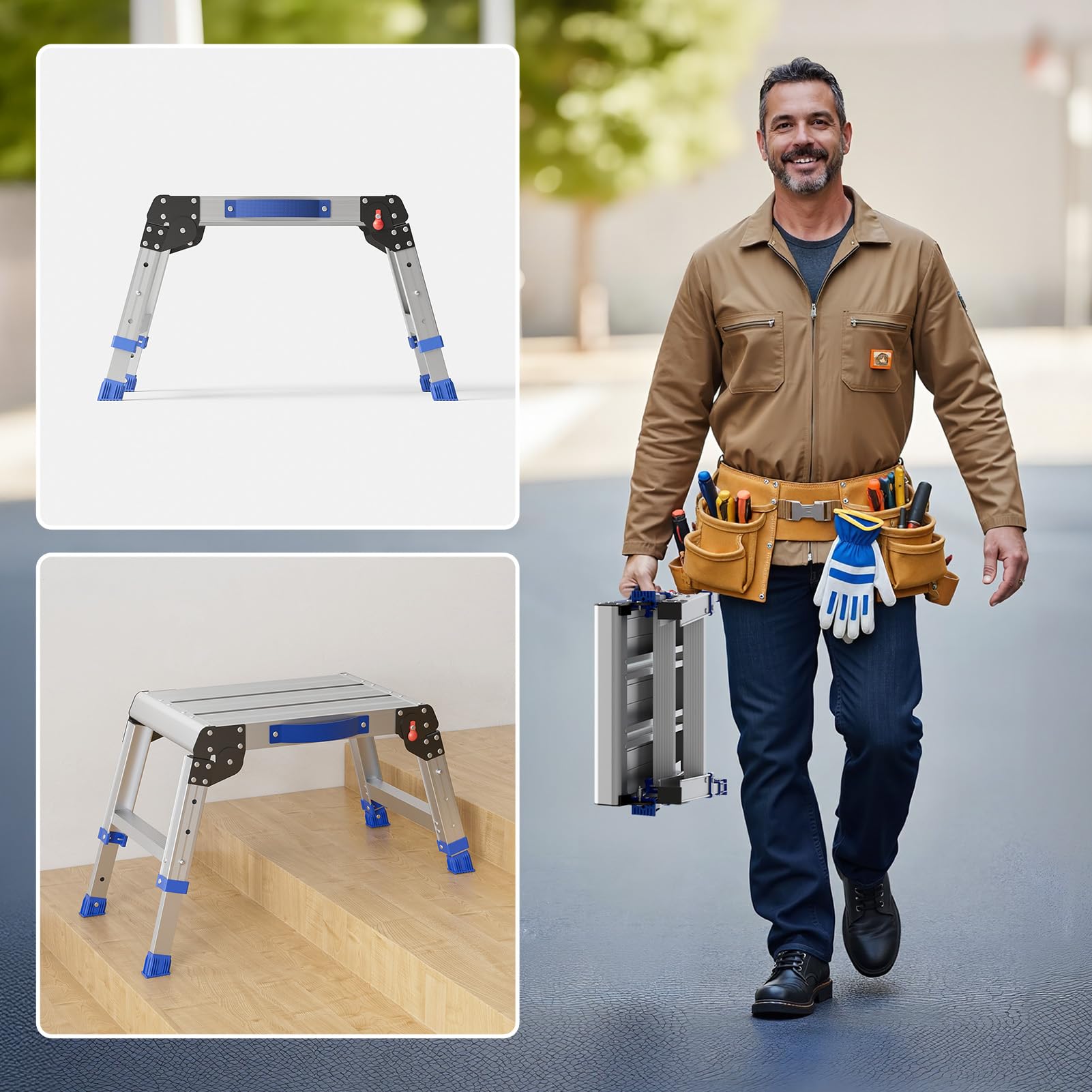 Loyoda tool-free assembly lets you set up quickly without tools.