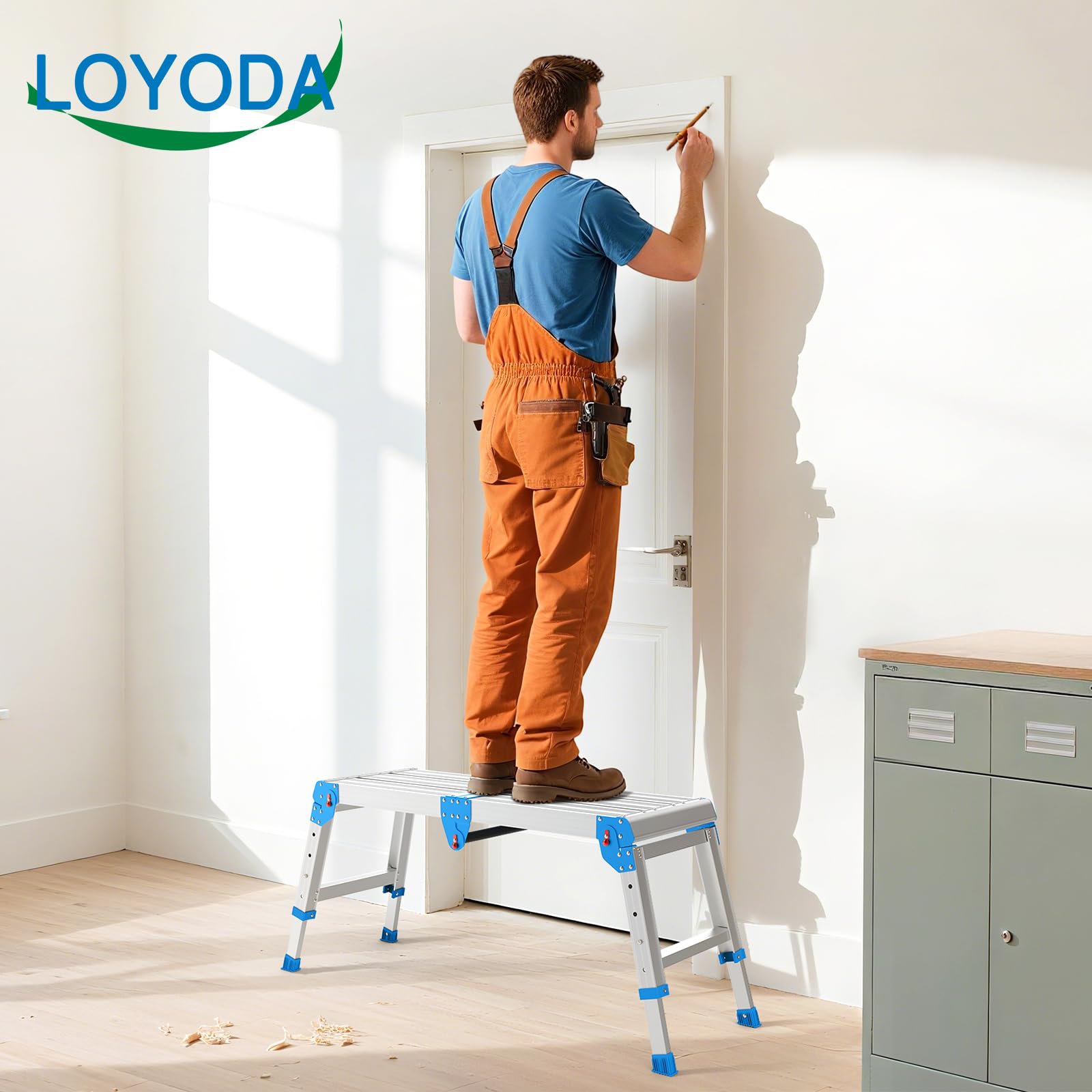 Loyoda Work Platform extended to reach higher tasks