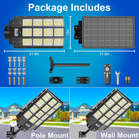 LOYOELE installation diagram for pole or wall mounting