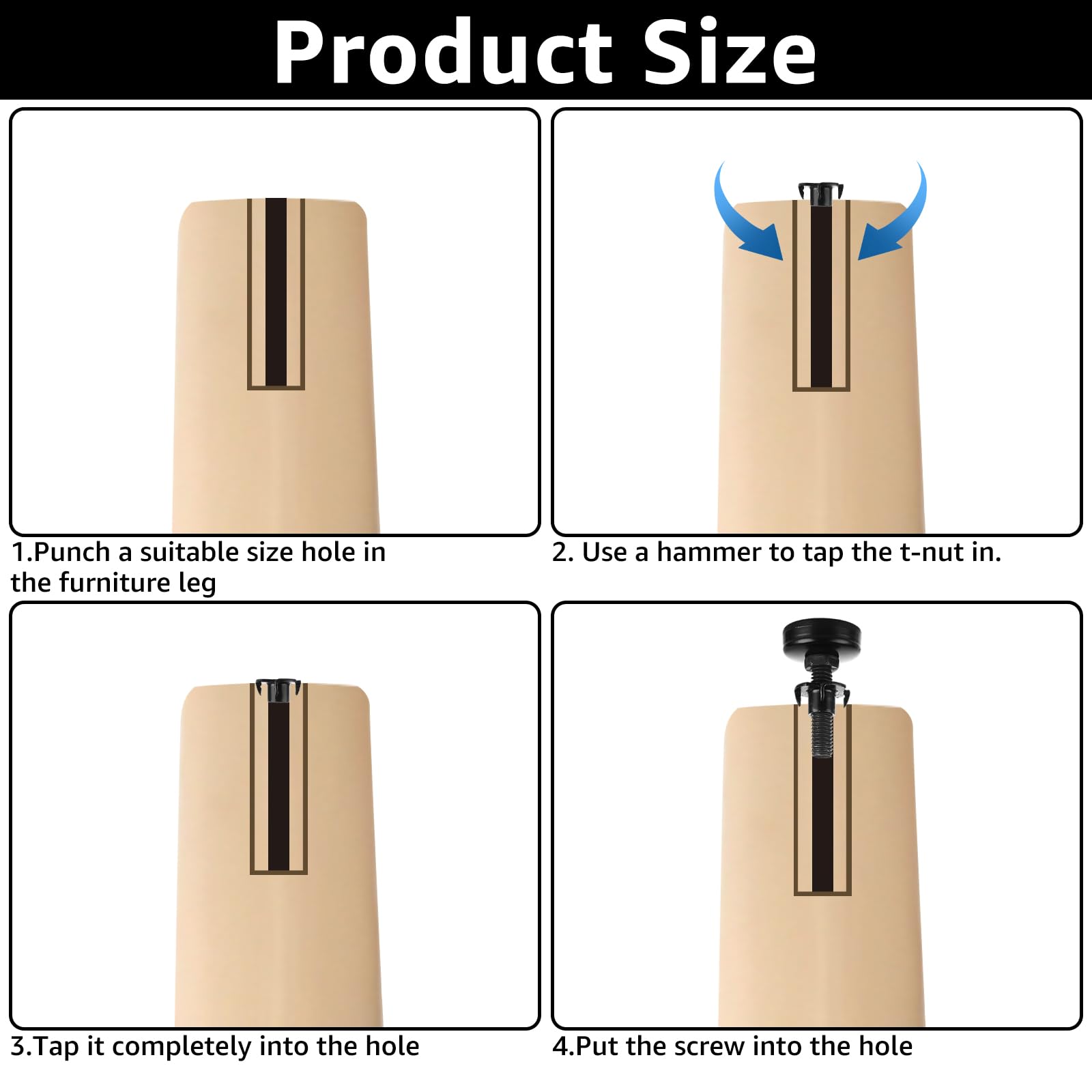 LOYORTY compatible with chairs, tables, cabinets, and workbenches for stability.