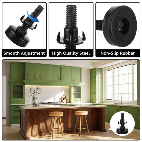 LOYORTY universal installation with T-nut option for quick setup.