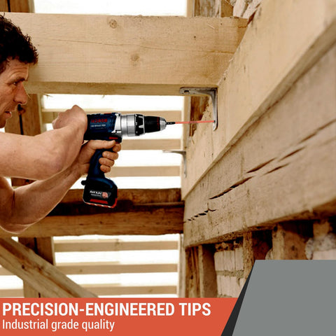 LOZAGU black phosphate coating protects bits from corrosion during heavy use