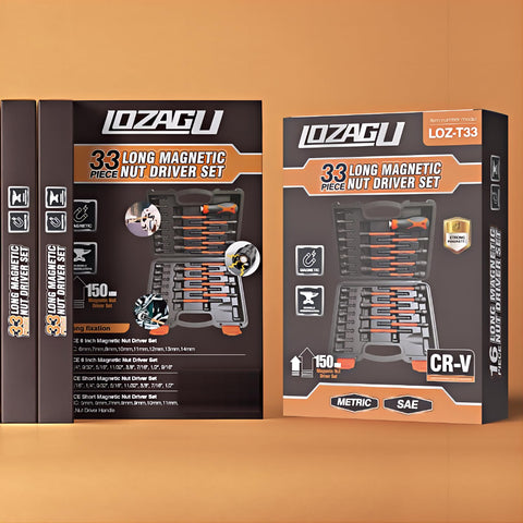 LOZAGU in-use 6-inch reach for tight spaces and efficient work.