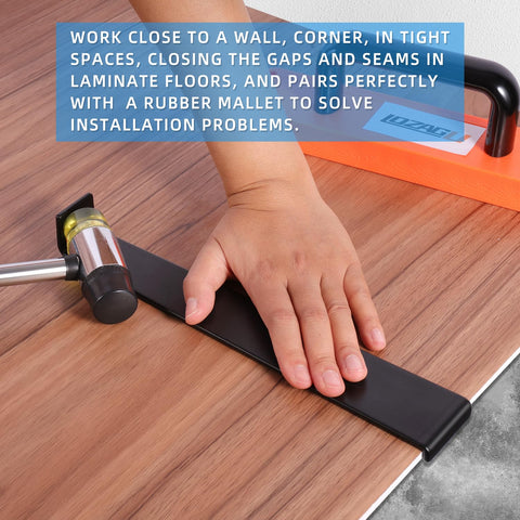 LOZAGU spacers and accessories ensure accurate gaps during installation