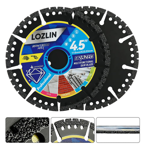 LOZLIN 3-pack blades for extended project work