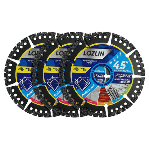 LOZLIN 4.5-inch marble blade for precise cuts and smooth finishes