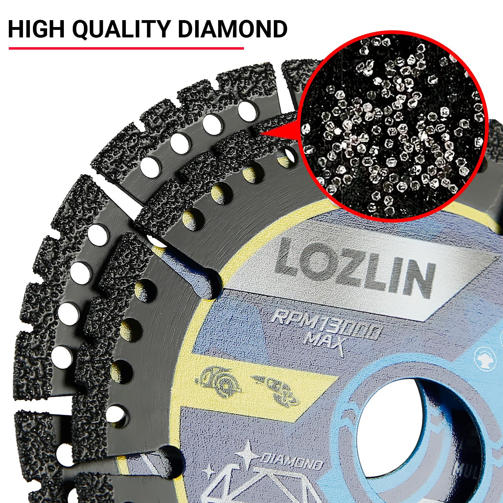 LOZLIN 4.5-inch metal blade handles tougher materials