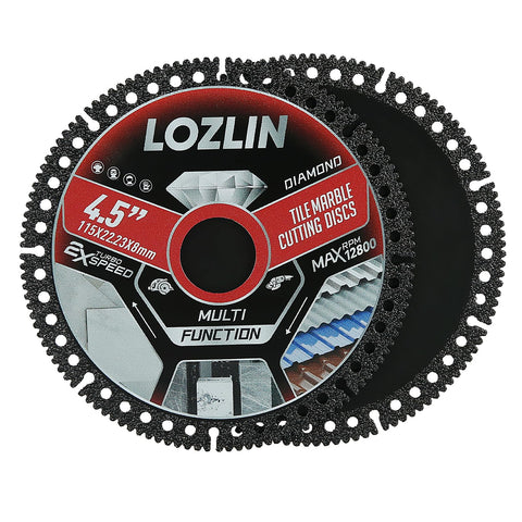 LOZLIN center bore 0.88 inch design fits standard grinders