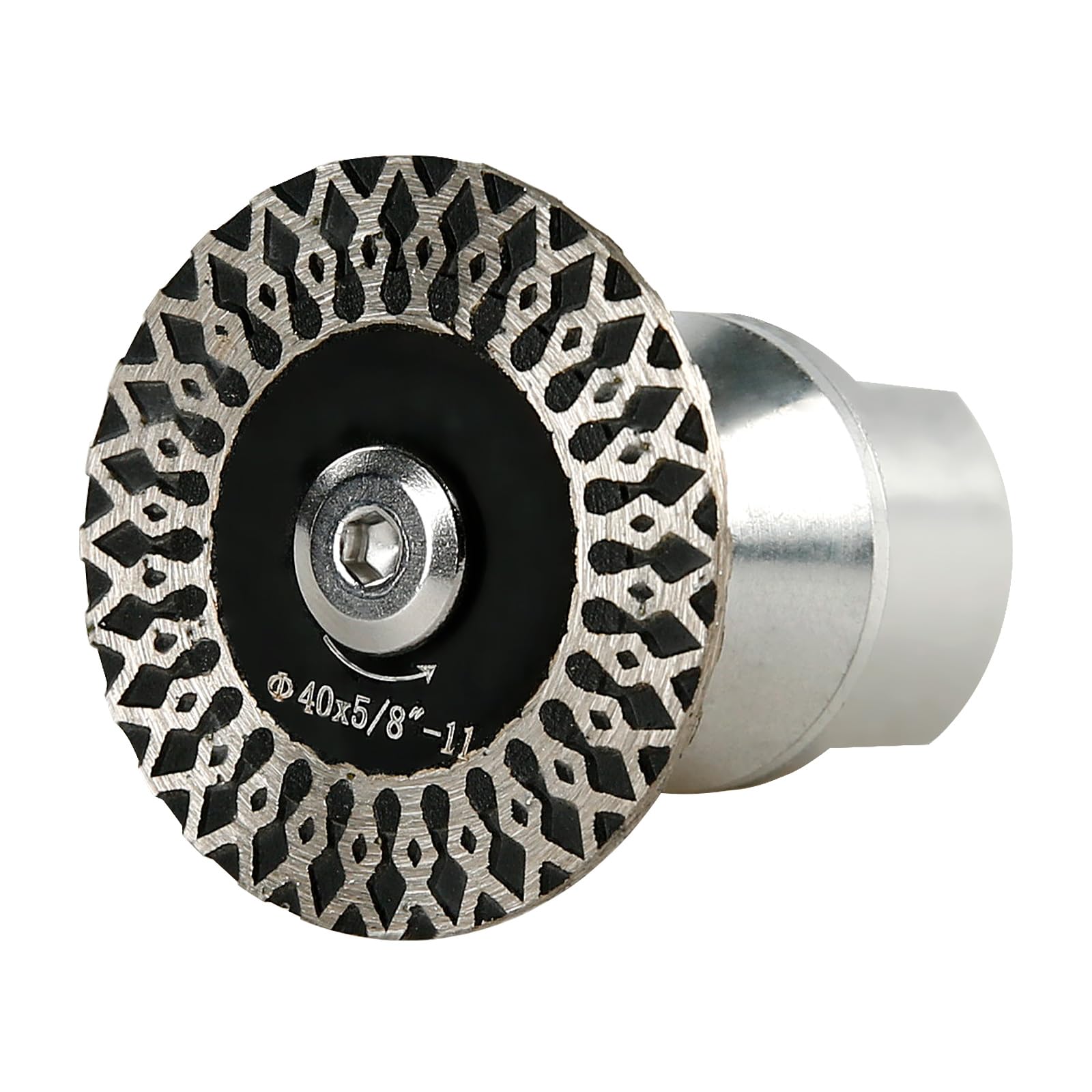 LOZLIN removable flange with 5/8-11 thread for quick tool changes.