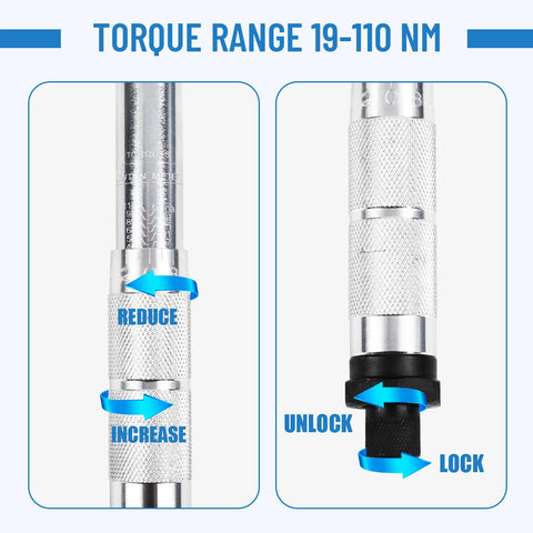 LPABY 43mm open-end head enabling wide openings for plumbing and mechanical fittings.