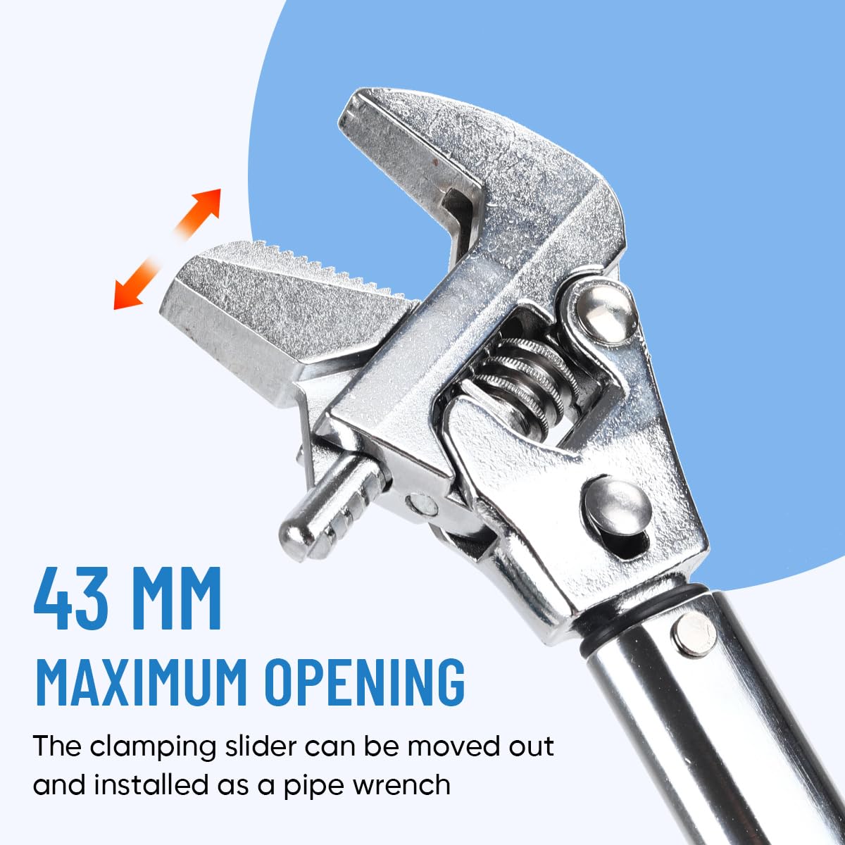 LPABY preset torque with audible click helps prevent over-tightening during assembly.