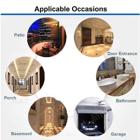 LPHUMEX motion sensor socket energy-saving feature with adjustable settings.