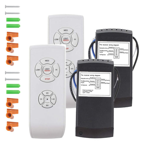 LPHUMEX universal remote kit front view for broad compatibility and quick setup.