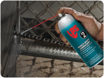 LPS No.2 Lubricant applied to tools and steel to protect against indoor corrosion.