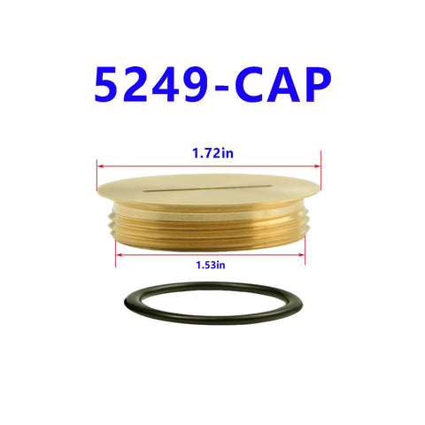 Lpxinjh brass cap two pieces protect the outlet from dust and debris.