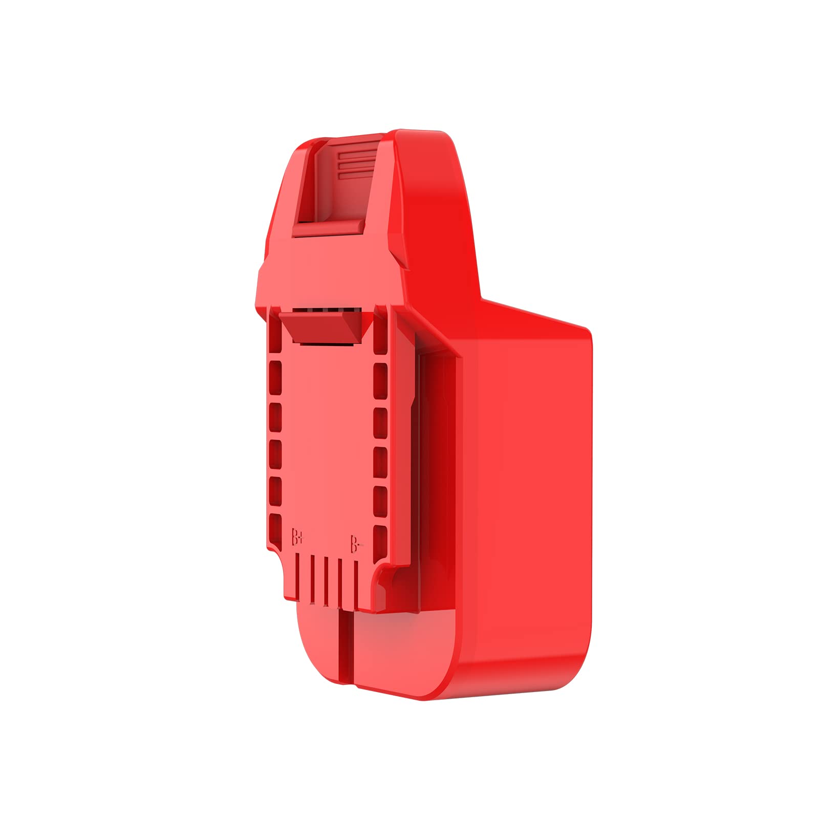 Not compatible with Milwaukee V18 old batteries, check PIN and size.