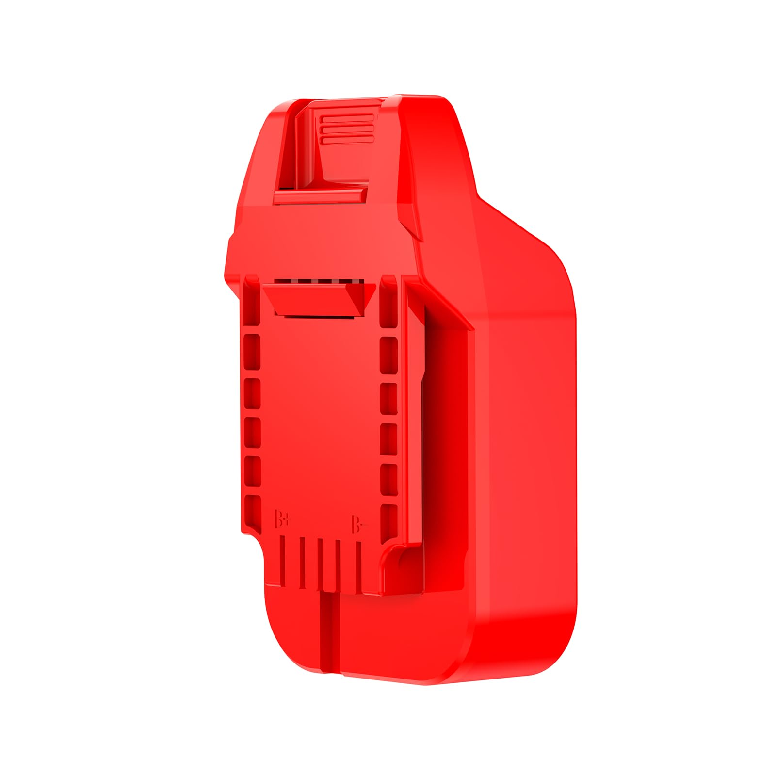 Craftsman 20V battery inserted into a Bauer tool using the LQ-18RY adapter.