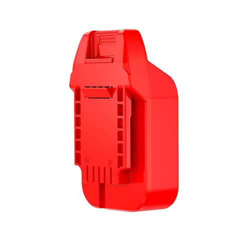 Craftsman 20V battery inserted into a Bauer tool using the LQ-18RY adapter.