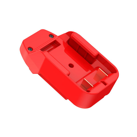 Warning that the adapter does not provide charging for Craftsman batteries.