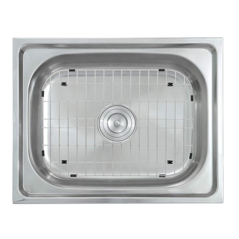 LQS Sink Grid doubles as a drying rack for glassware and crockery.