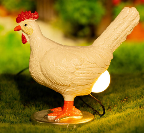 LQYHZCZQ chicken egg lamp glows softly for cozy ambiance