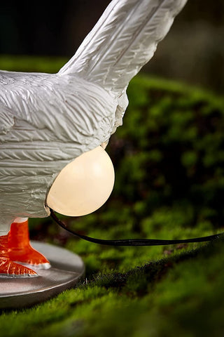 LQYHZCZQ resin chicken egg lamp with lifelike texture
