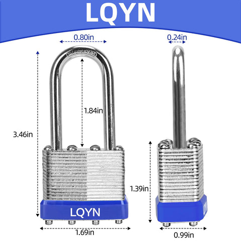 LQYN padlock for gates, fences, and sheds