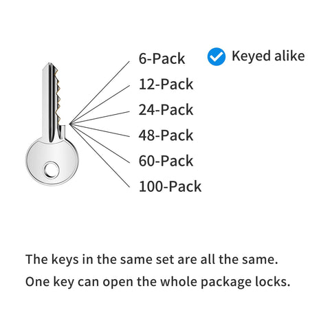 LQYN padlock set ready for easy installation on gates.
