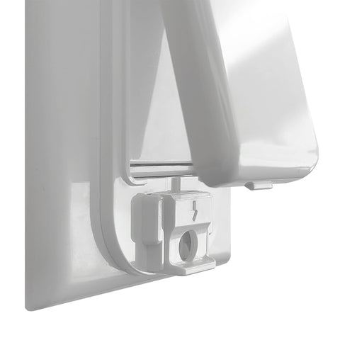 LRANFOW baby-proof switch guard installed to reduce curious hands