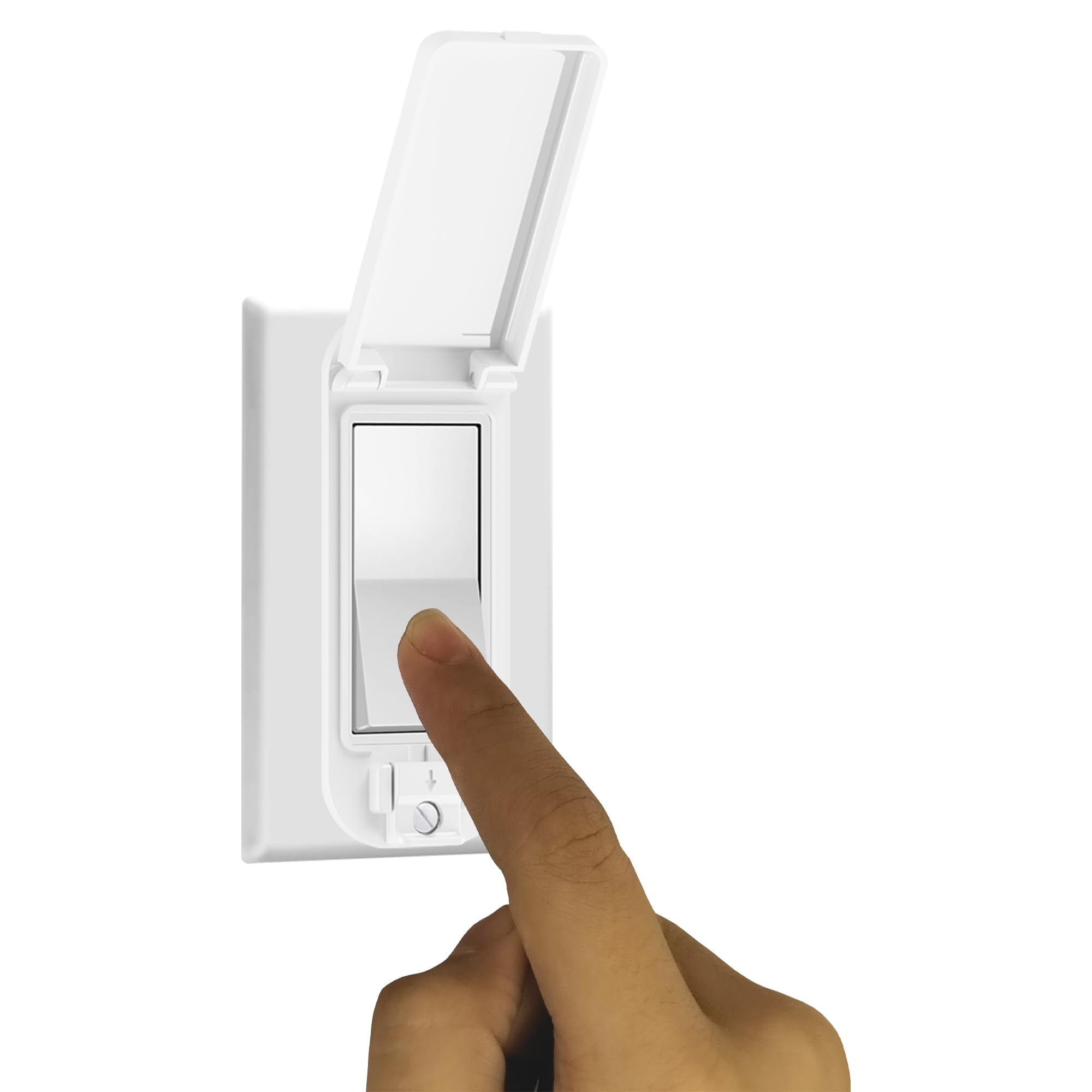LRANFOW guard compatible with standard rocker switches for quick setup