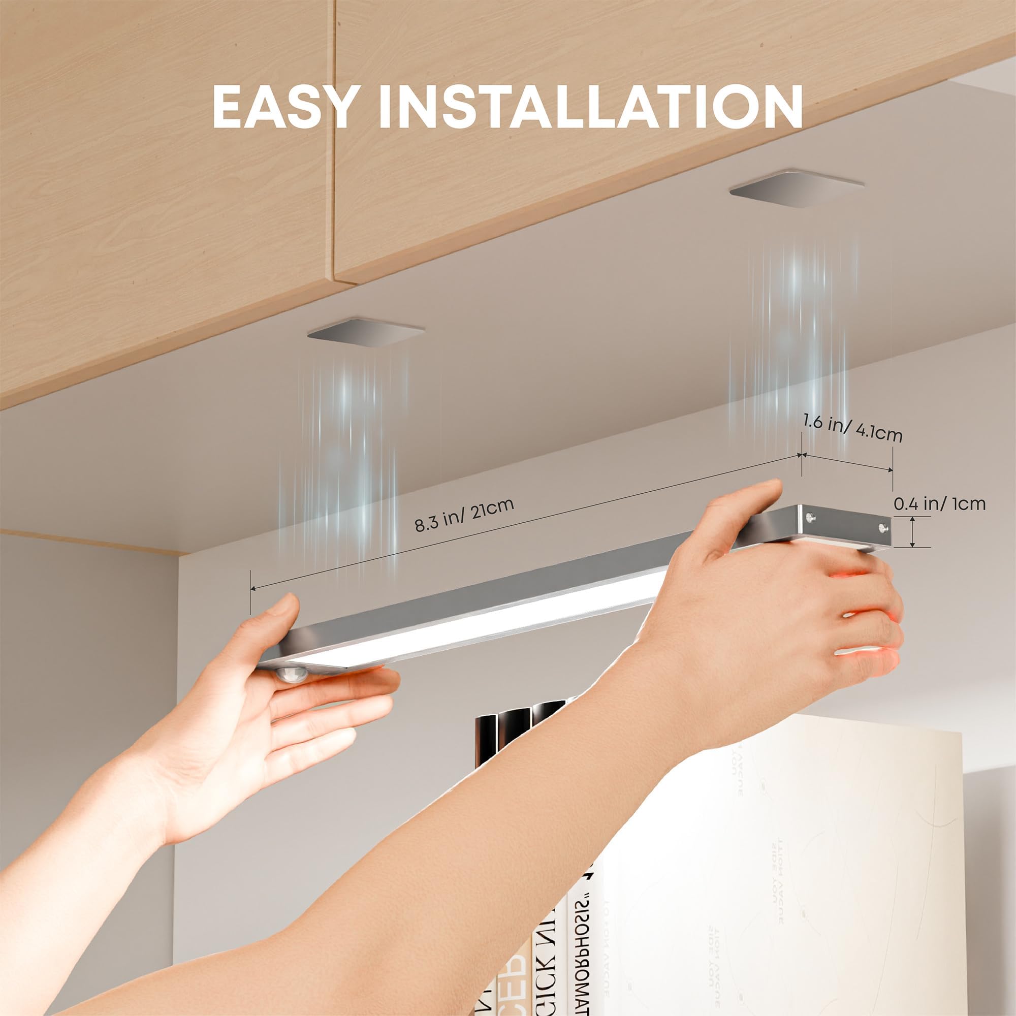 LROLTEF dimmable ambient lighting demonstrates four modes for various scenes.