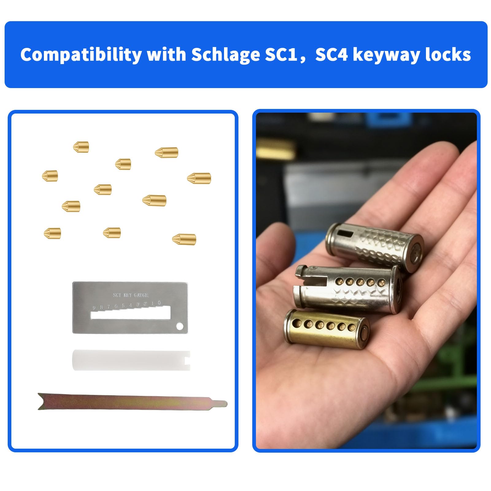 LRWZOV full rekeying kit supports easy at-home maintenance