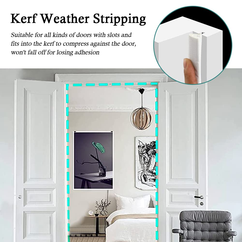 LSGCQ easy-cut-to-size feature allows customization for various door widths.