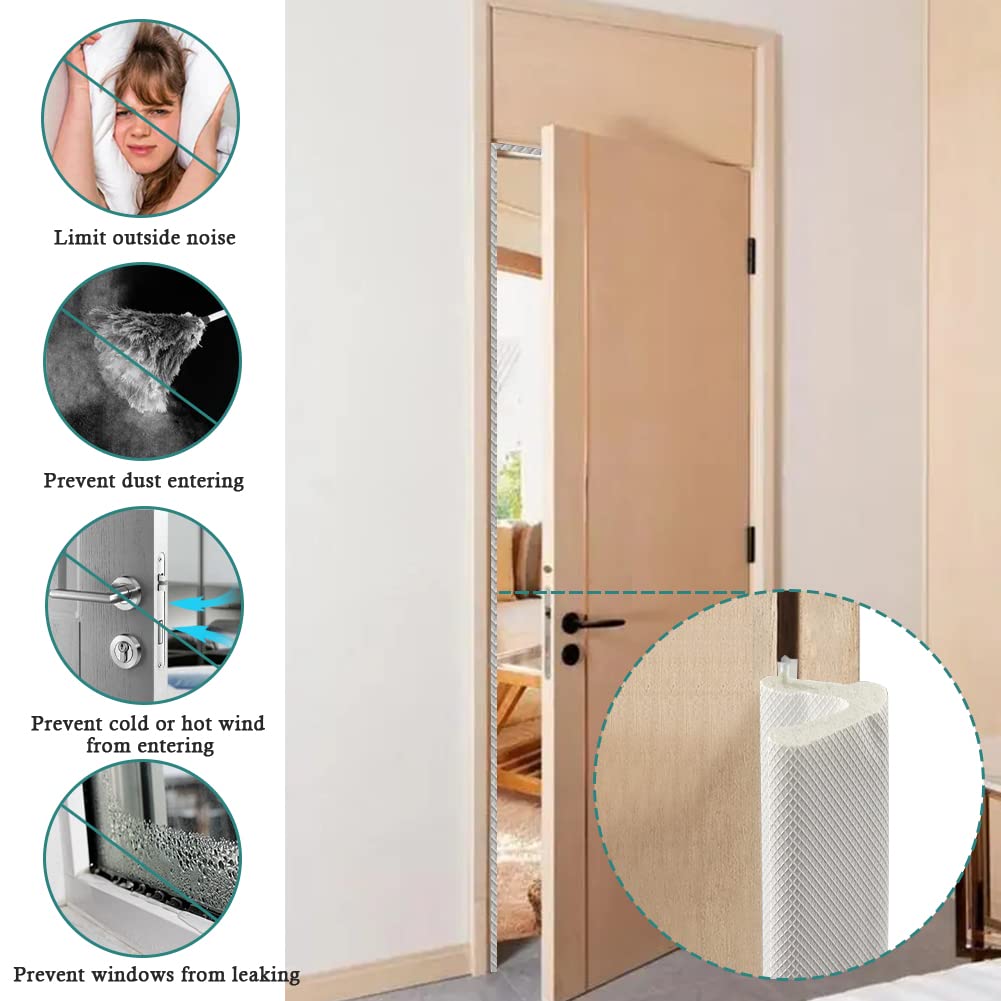 LSGCQ foam door seal with slot installation enables quick, tool-free fit.